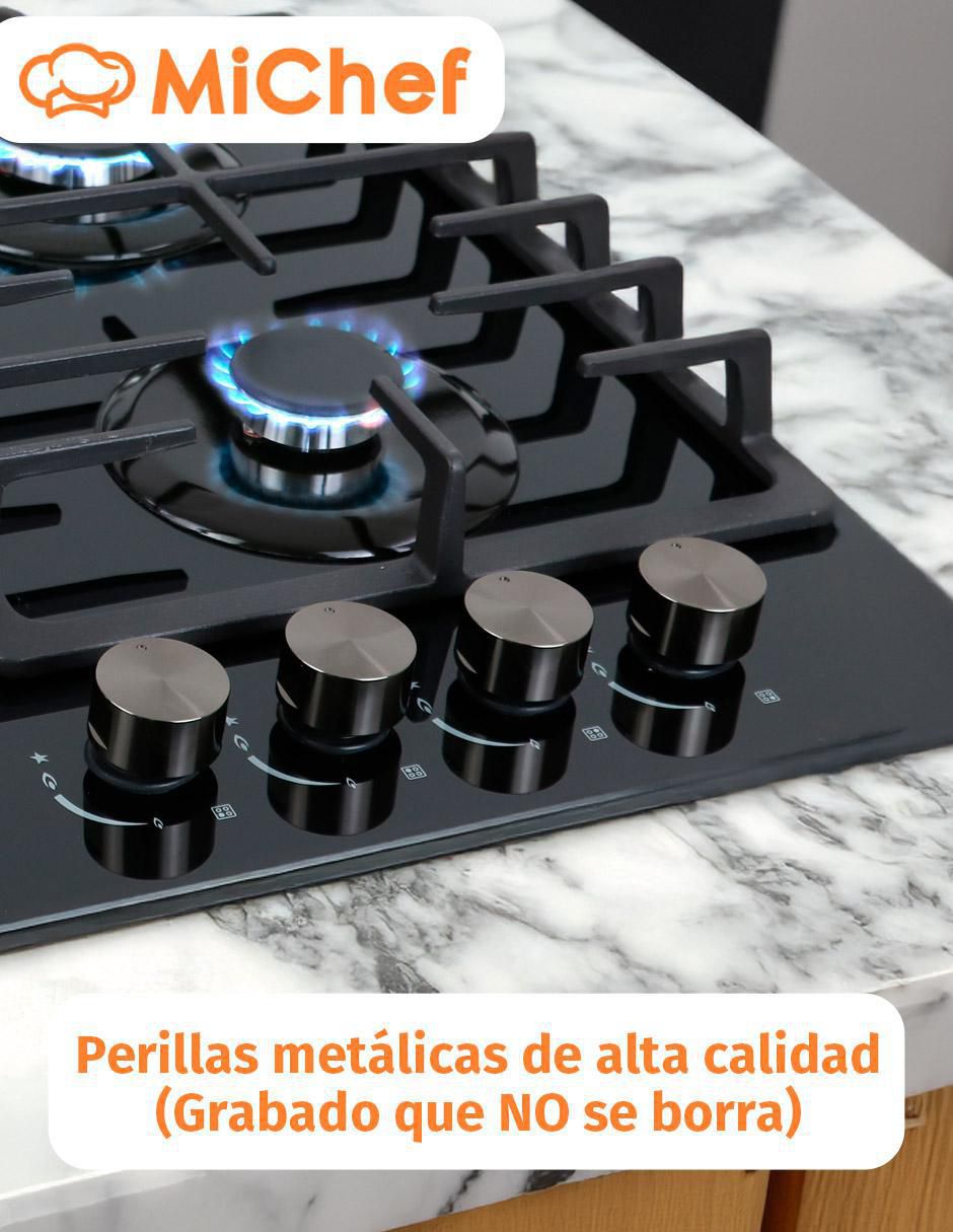Parrilla a gas lp empotrable 9
