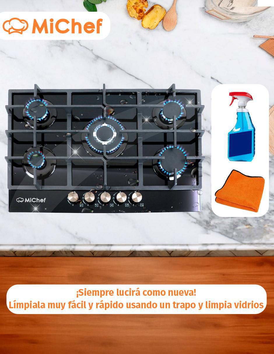 Parrilla a gas lp empotrable 12