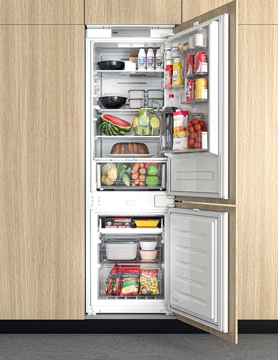 Refrigerador bottom mount 9 pies cúbicos inverter WHC18T521STWC 6