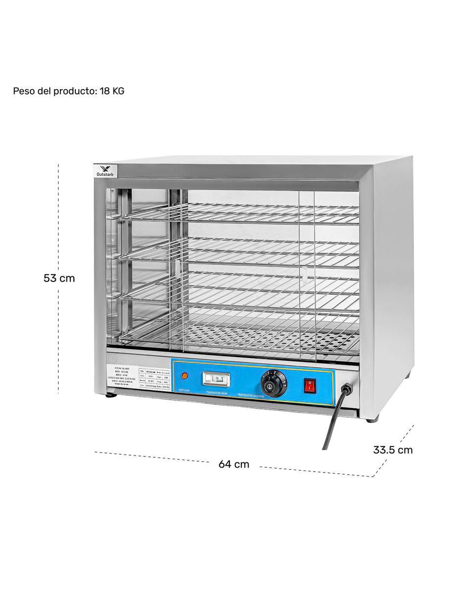 Horno eléctrico MKZ-VITRICALIENT capacidad 1.7 pies 8