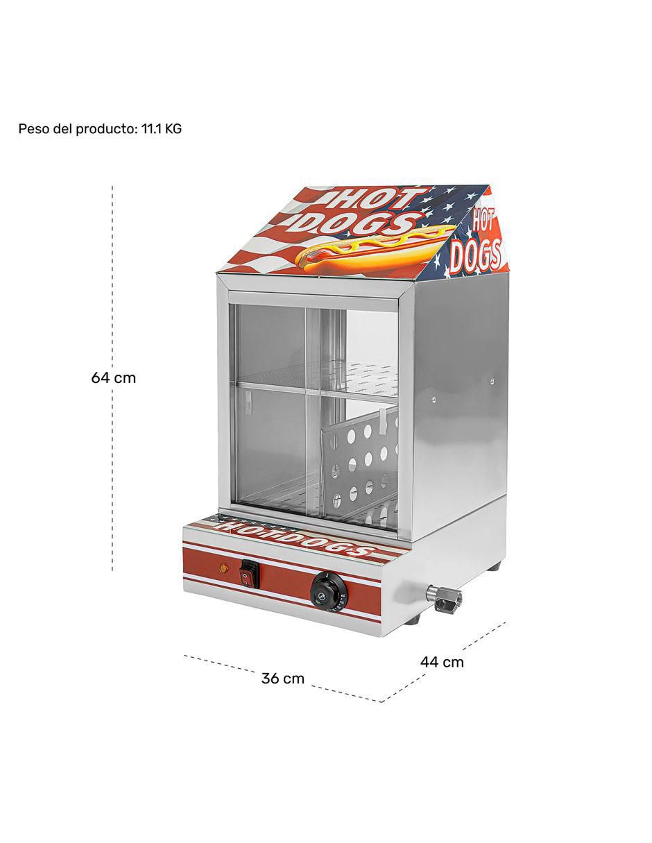 Horno eléctrico MKZ-VITRINAHOTDOG capacidad 2.1 pies 6