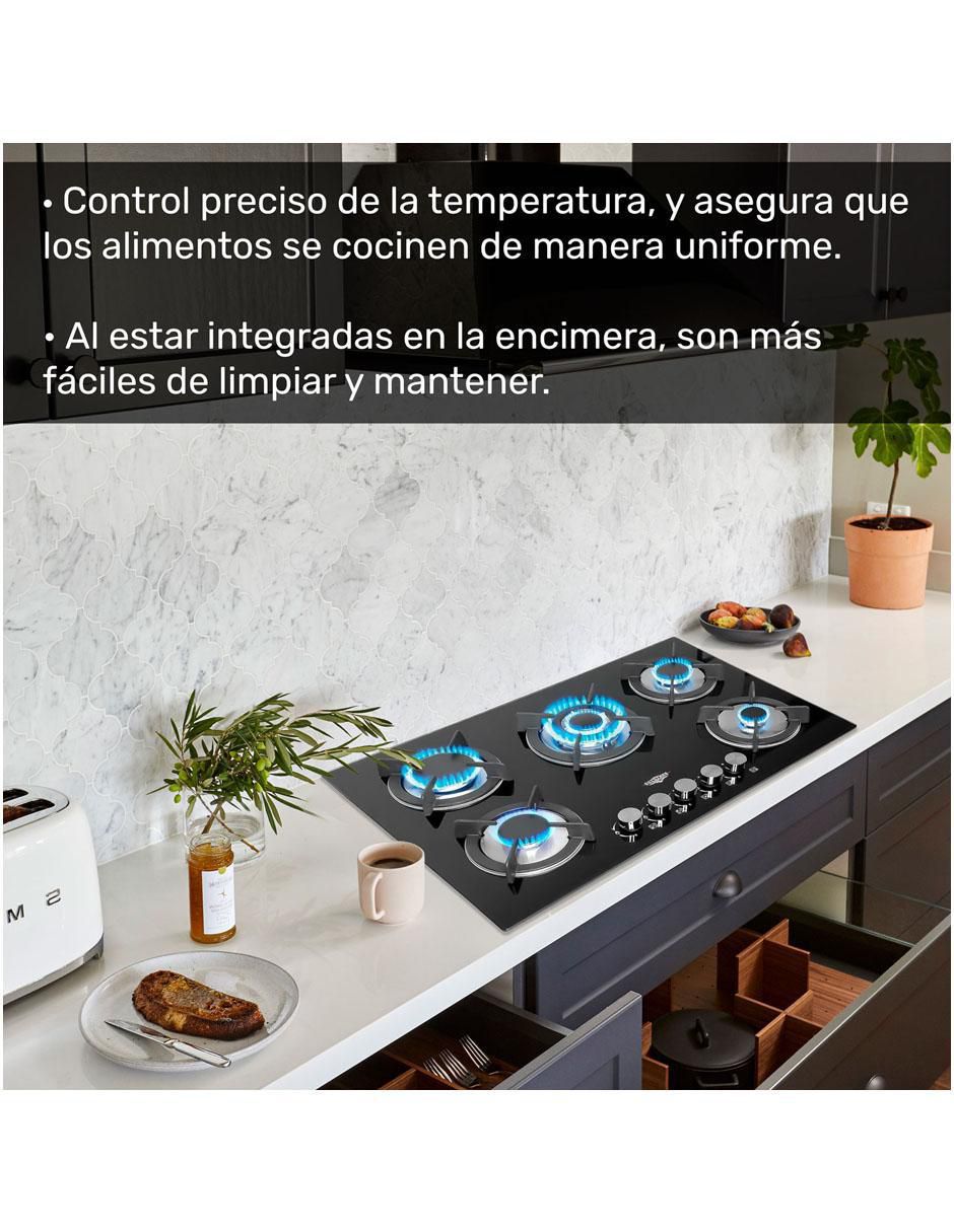 Combo campana de cocina MKZ-CAM600PARRITEMP5 de acero inoxidable 5