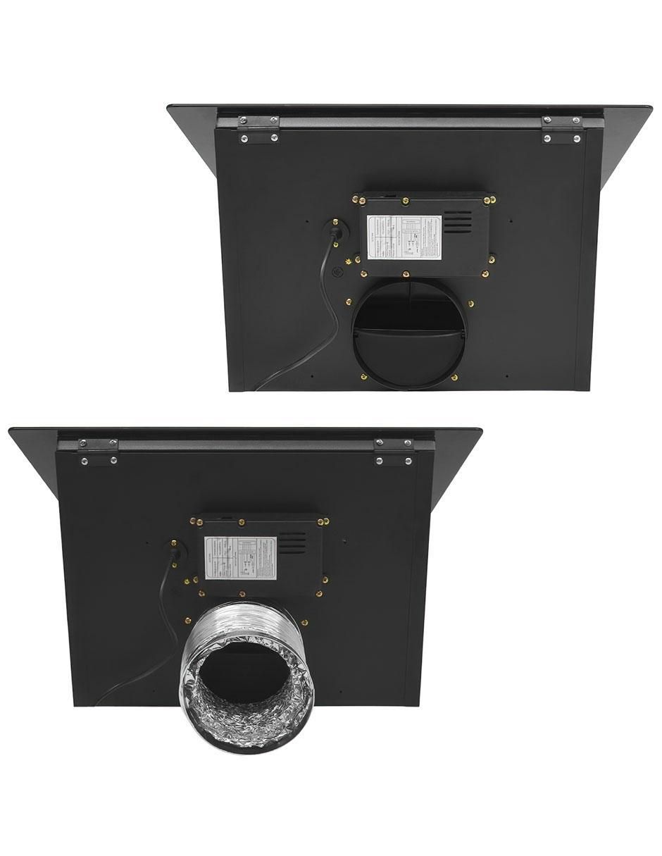 Combo campana de cocina MKZ-CAM600PARRITEMP5 de acero inoxidable 7