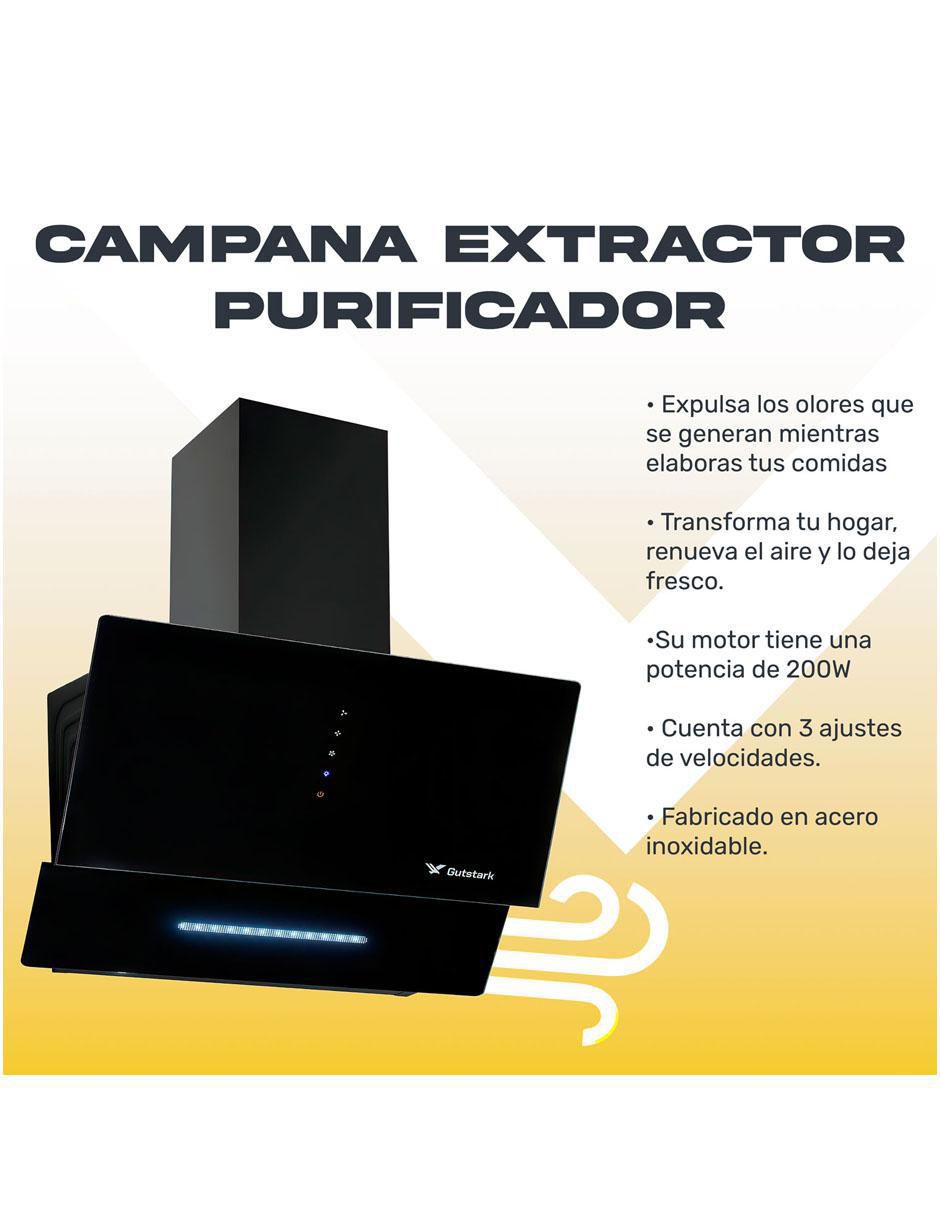 Combo campana de cocina MKZ-CAM600PARRITEMP5 de acero inoxidable 9