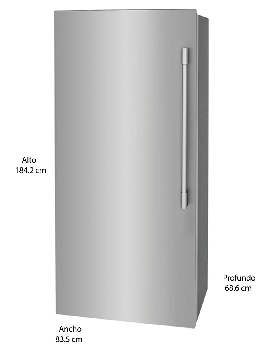 Refrigerador unipuerta 19 pies cúbicos no frost invert prda1922af 7