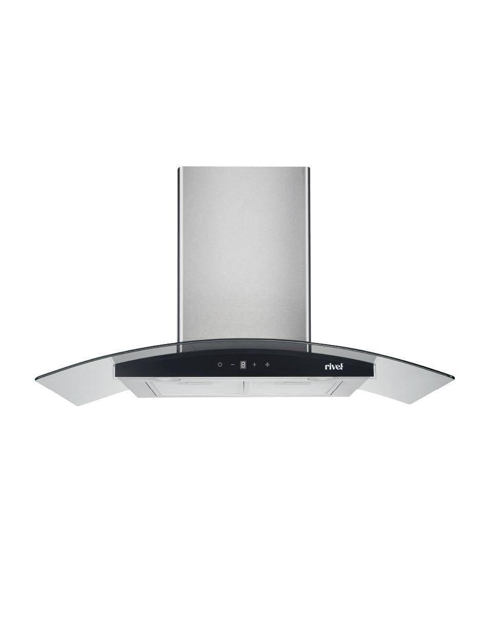 Campana de pared CAMP-XCT90 de acero inoxidable