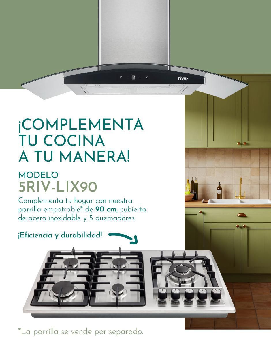 Campana de pared CAMP-XCT90 de acero inoxidable 4