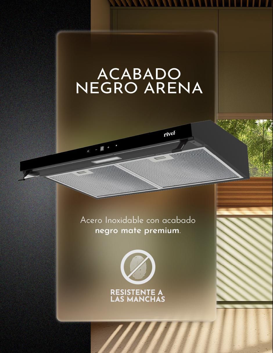 Campana de pared CAMP-NGT75 de acero inoxidable 6