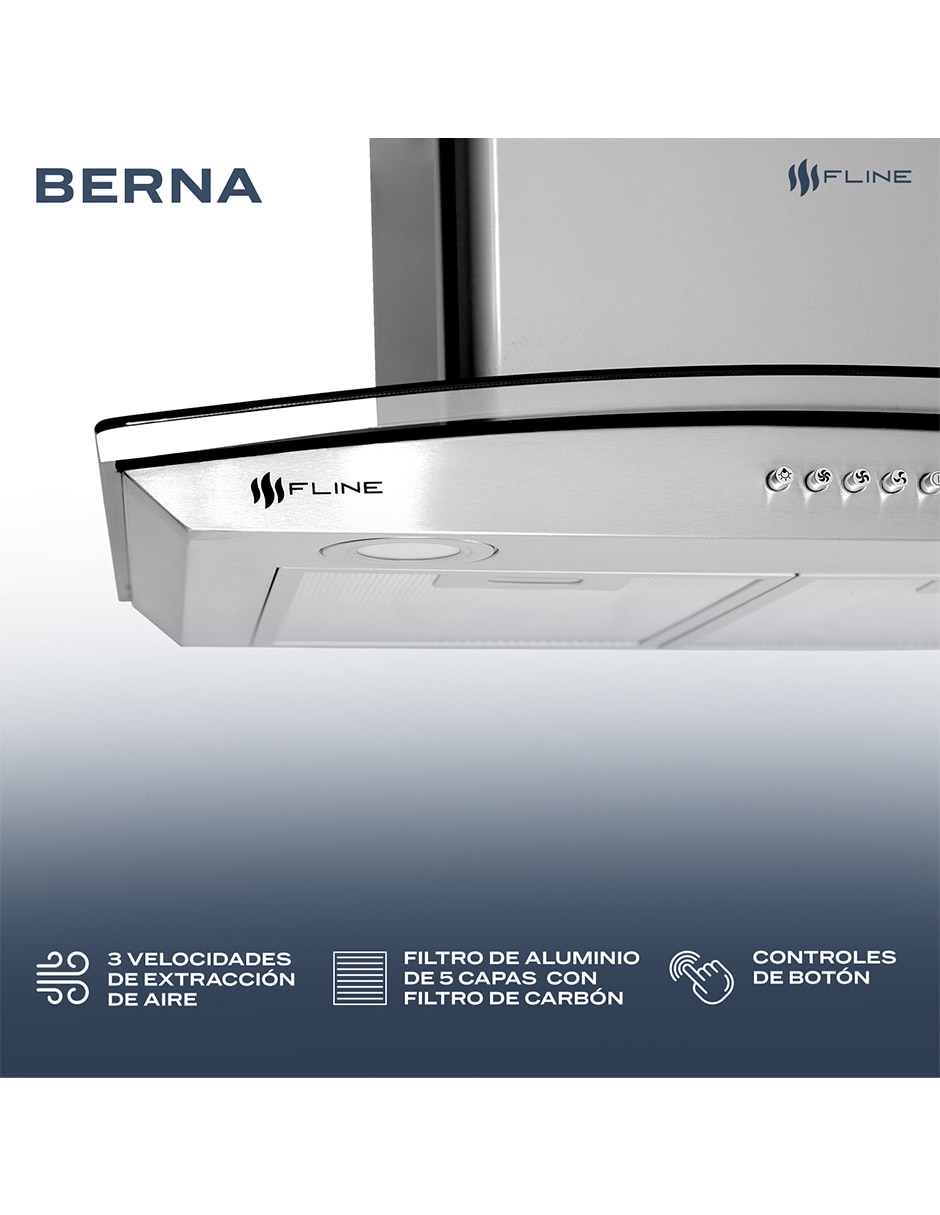 Campana de pared BE60 de acero inoxidable 3