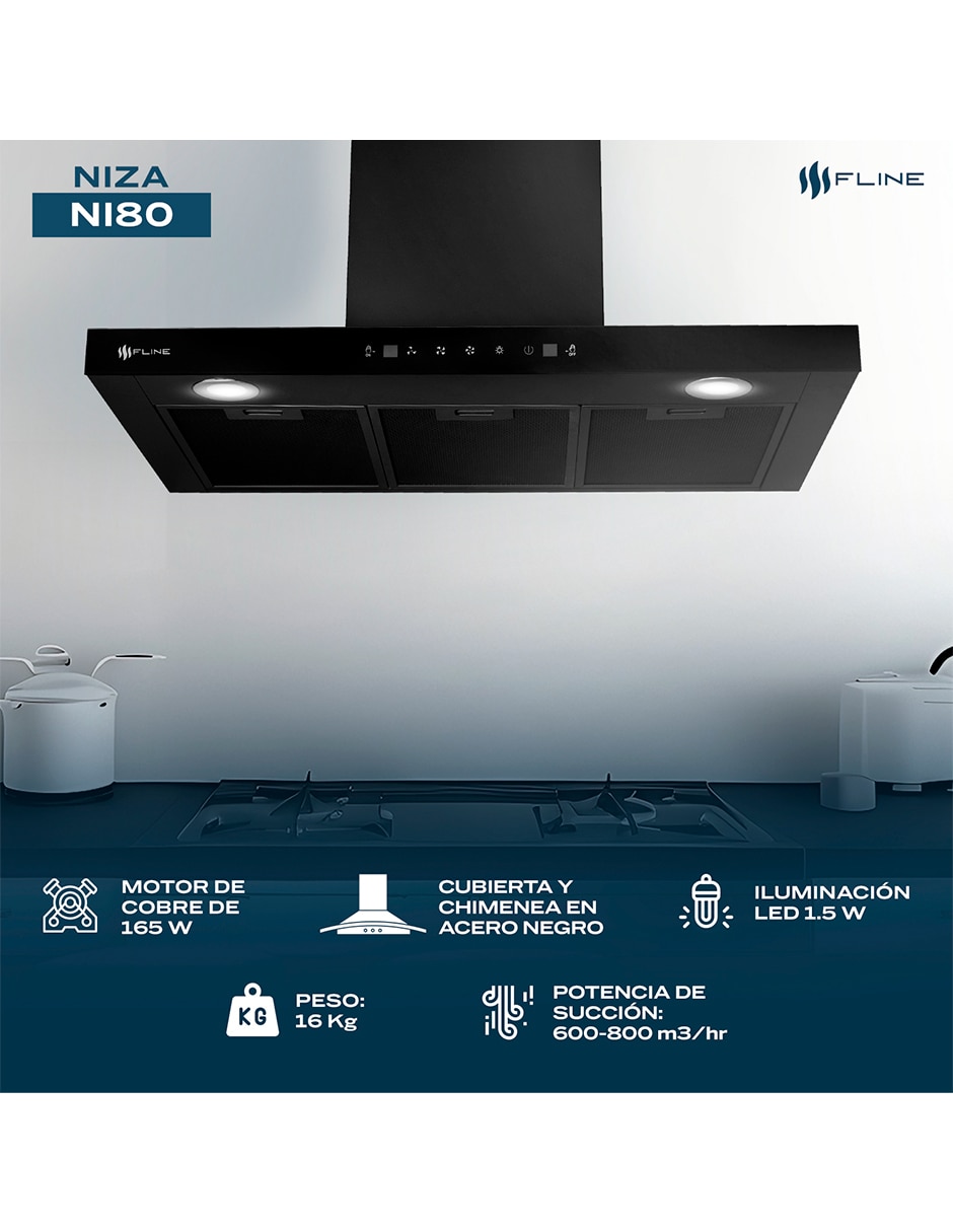 Campana de pared NI80 de acero 4