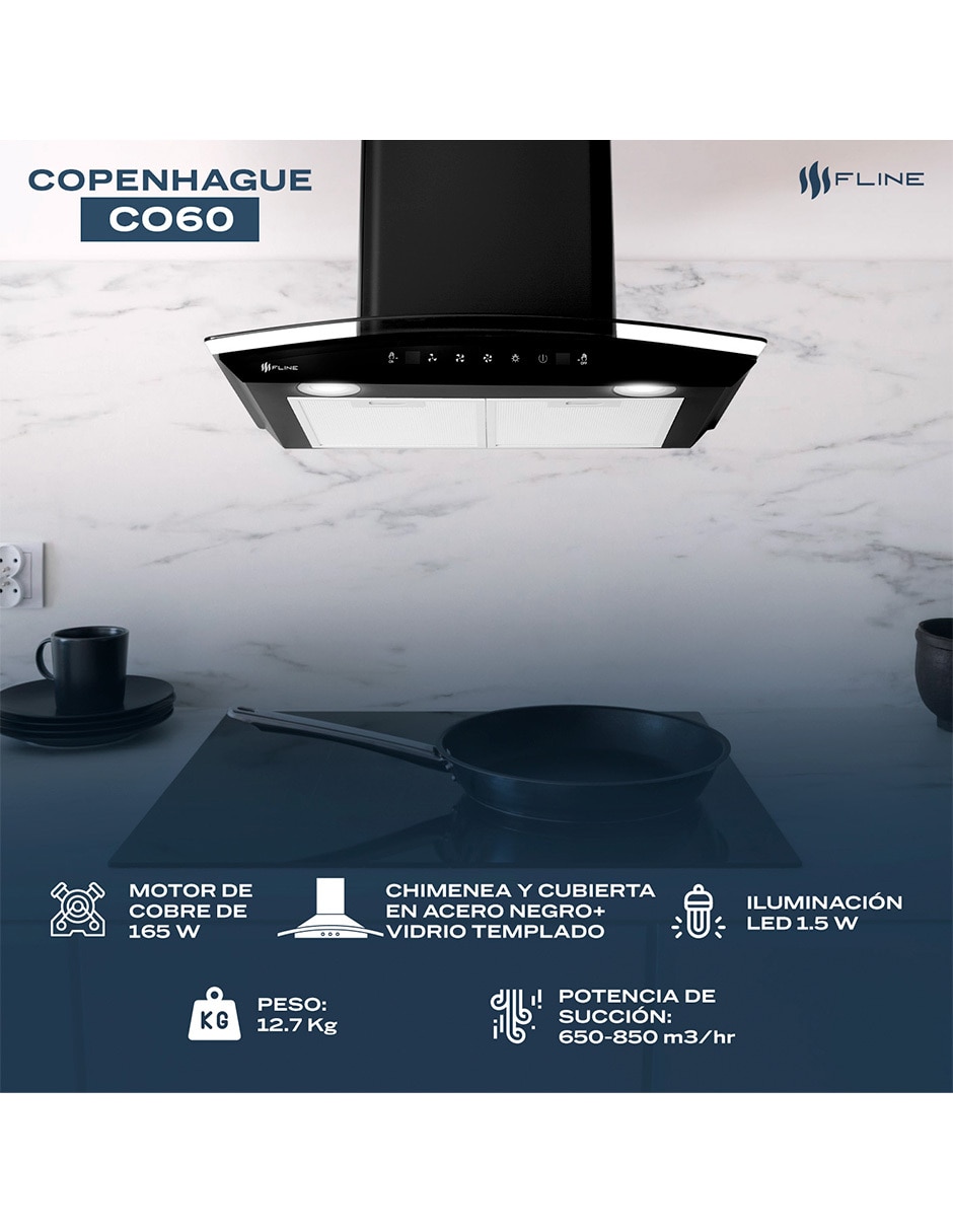 Campana de pared CO60 de acero 3