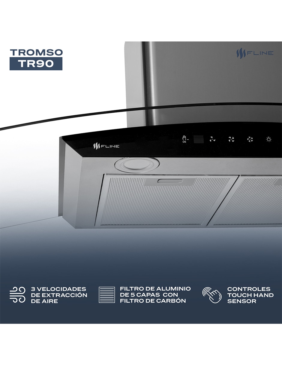 Campana de pared TR90 de acero inoxidable 3