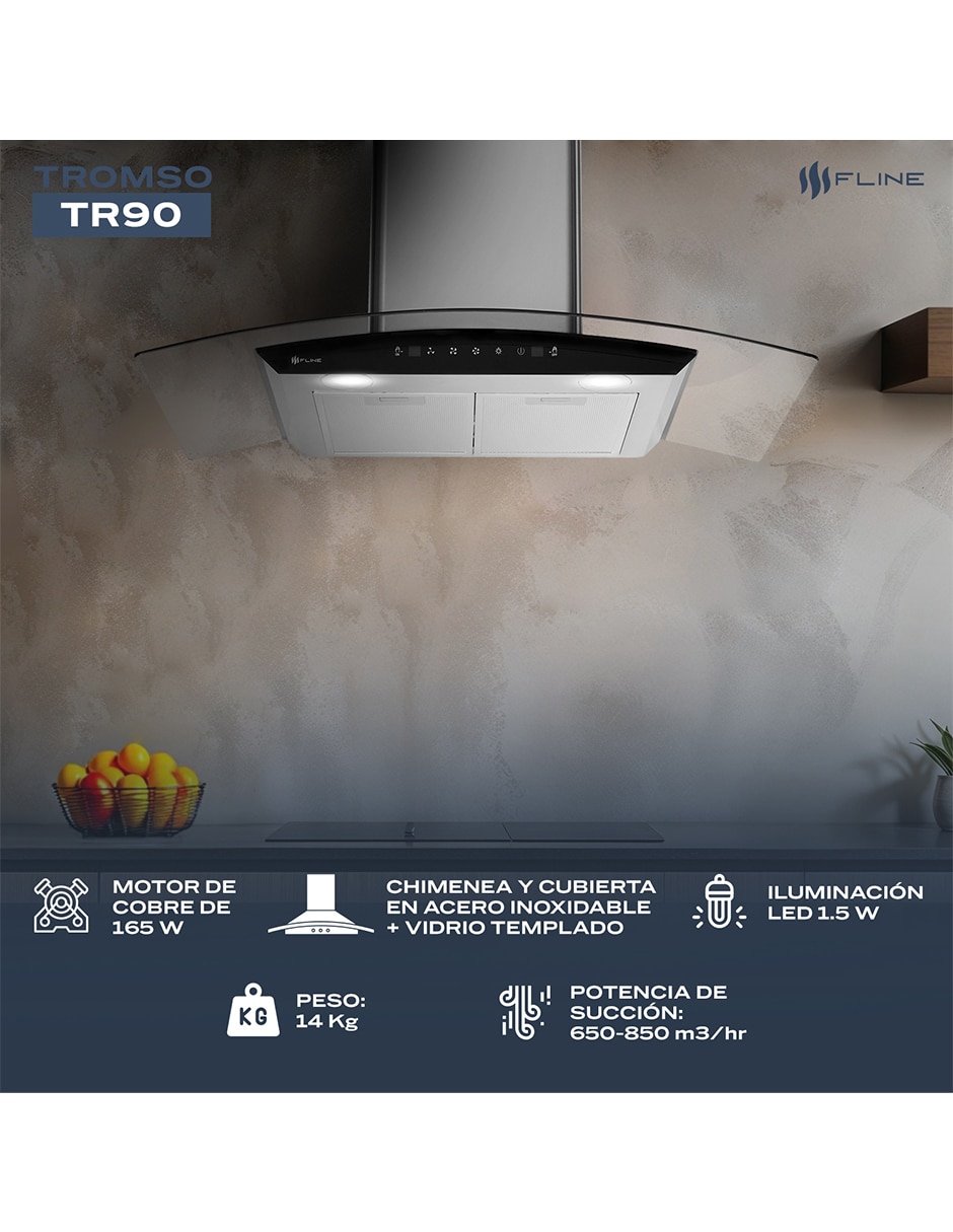 Campana de pared TR90 de acero inoxidable 4