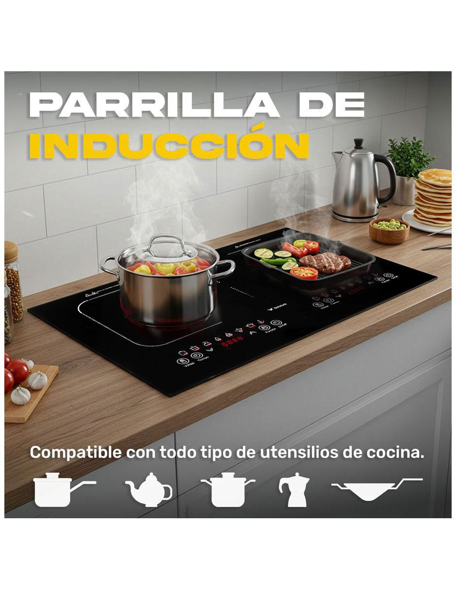 Parrilla eléctrica empotrable 2