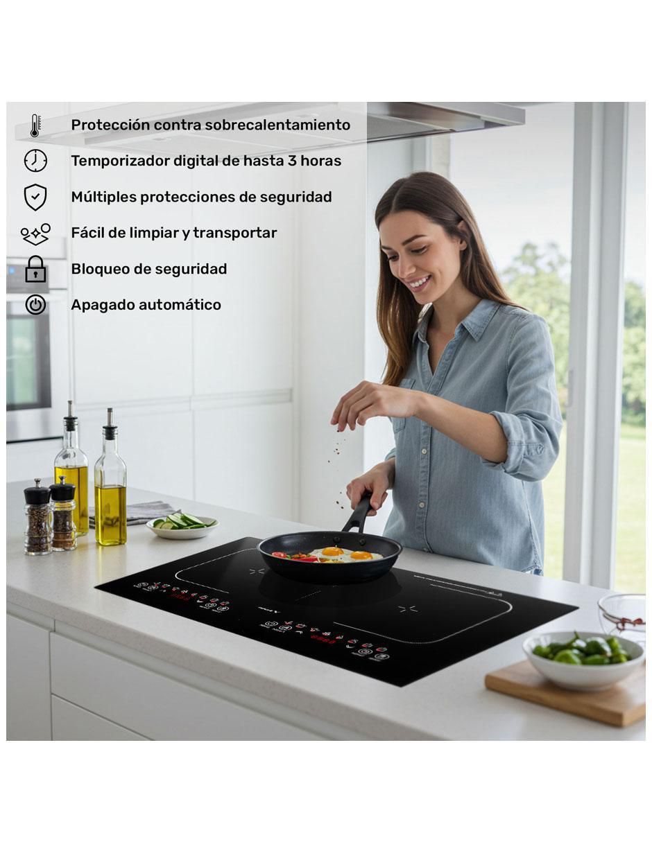 Parrilla eléctrica empotrable 4