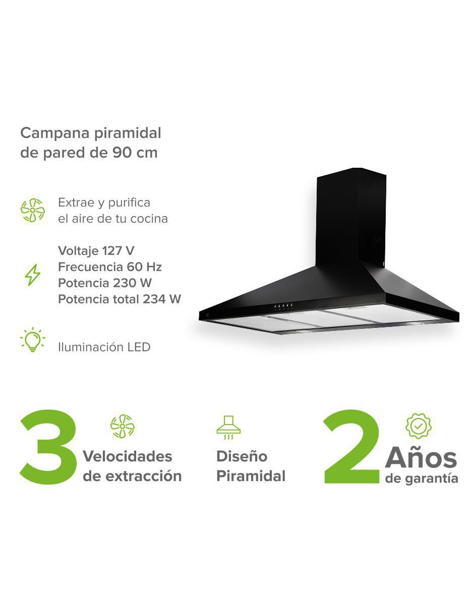 Campana de pared CEP90N de acero inoxidable 2
