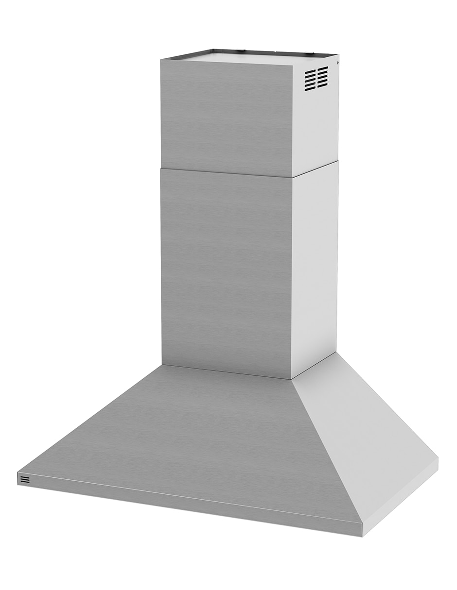 Campana de pared PVW1036SWSS de acero inoxidable 6