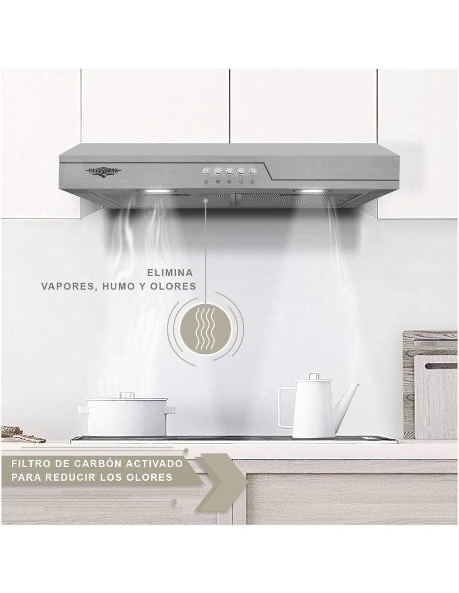 Parrilla híbrida empotrable 4