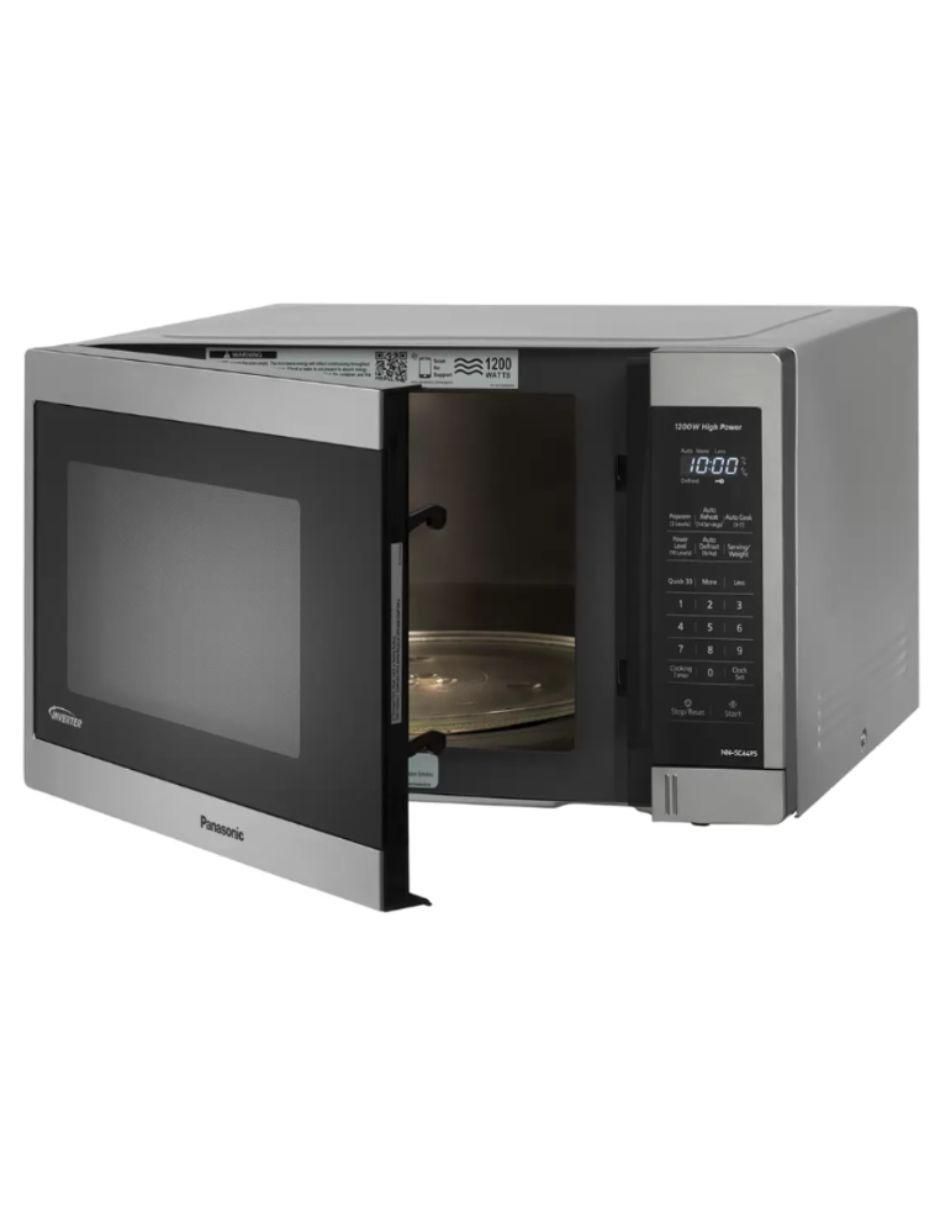 Horno de microondas convencional modelo NN-SC649SRFH de 1.3 pies 2