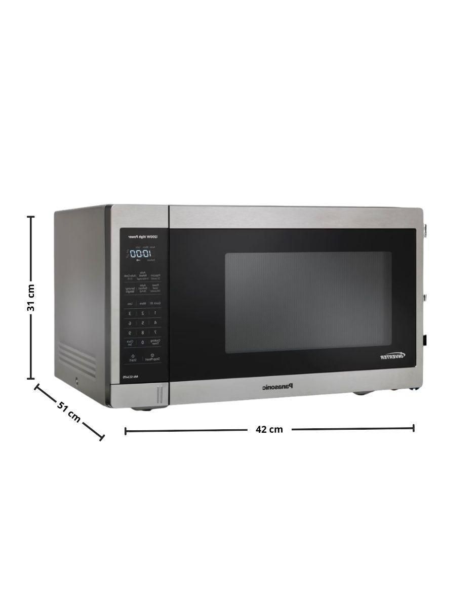 Horno de microondas convencional modelo NN-SC649SRFH de 1.3 pies 4
