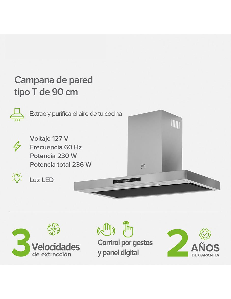 Campana de pared cev90g de acero inoxidable 2