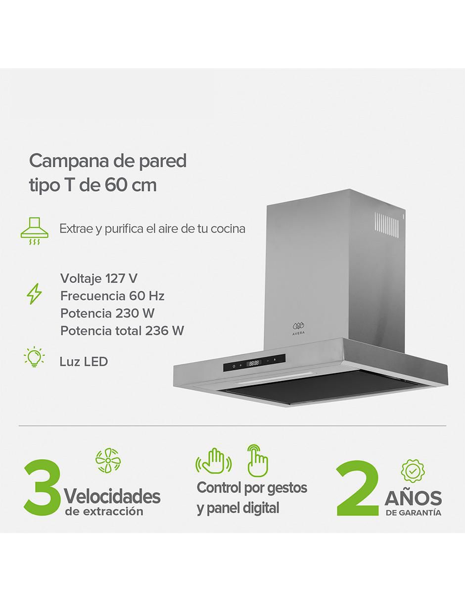 Campana de pared cev60g de acero inoxidable 2