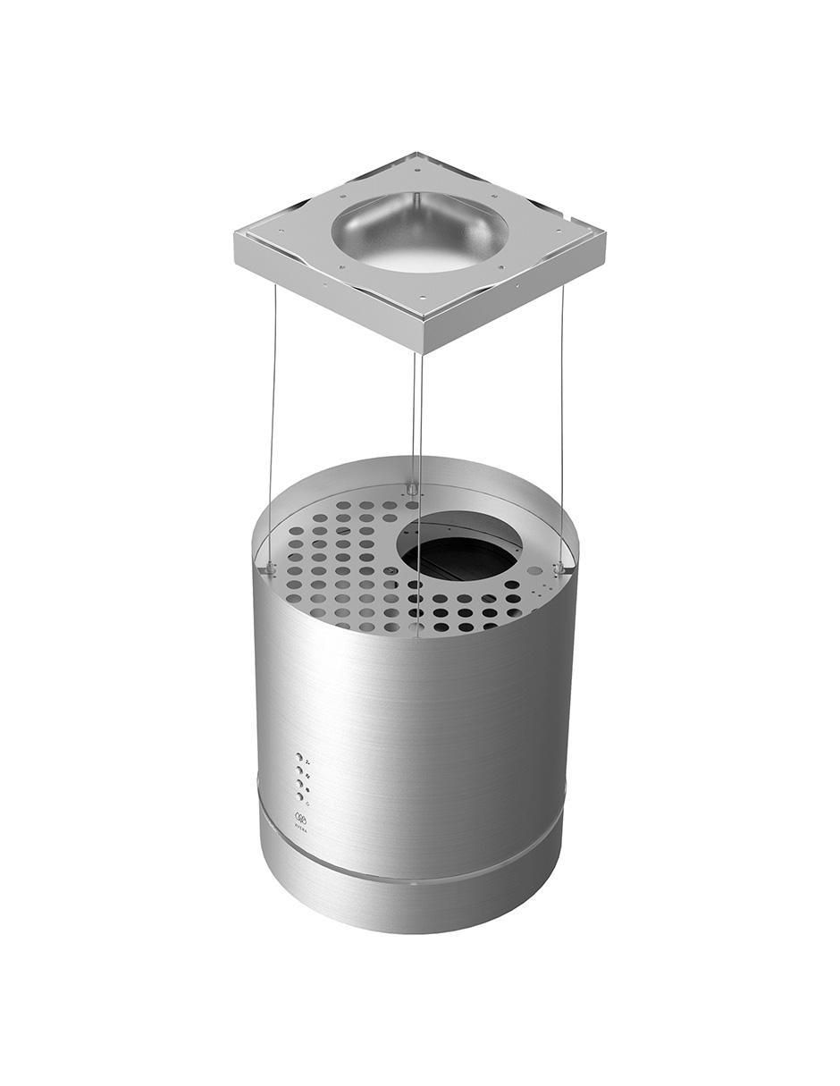 Campana de isla cis38c de acero inoxidable 6