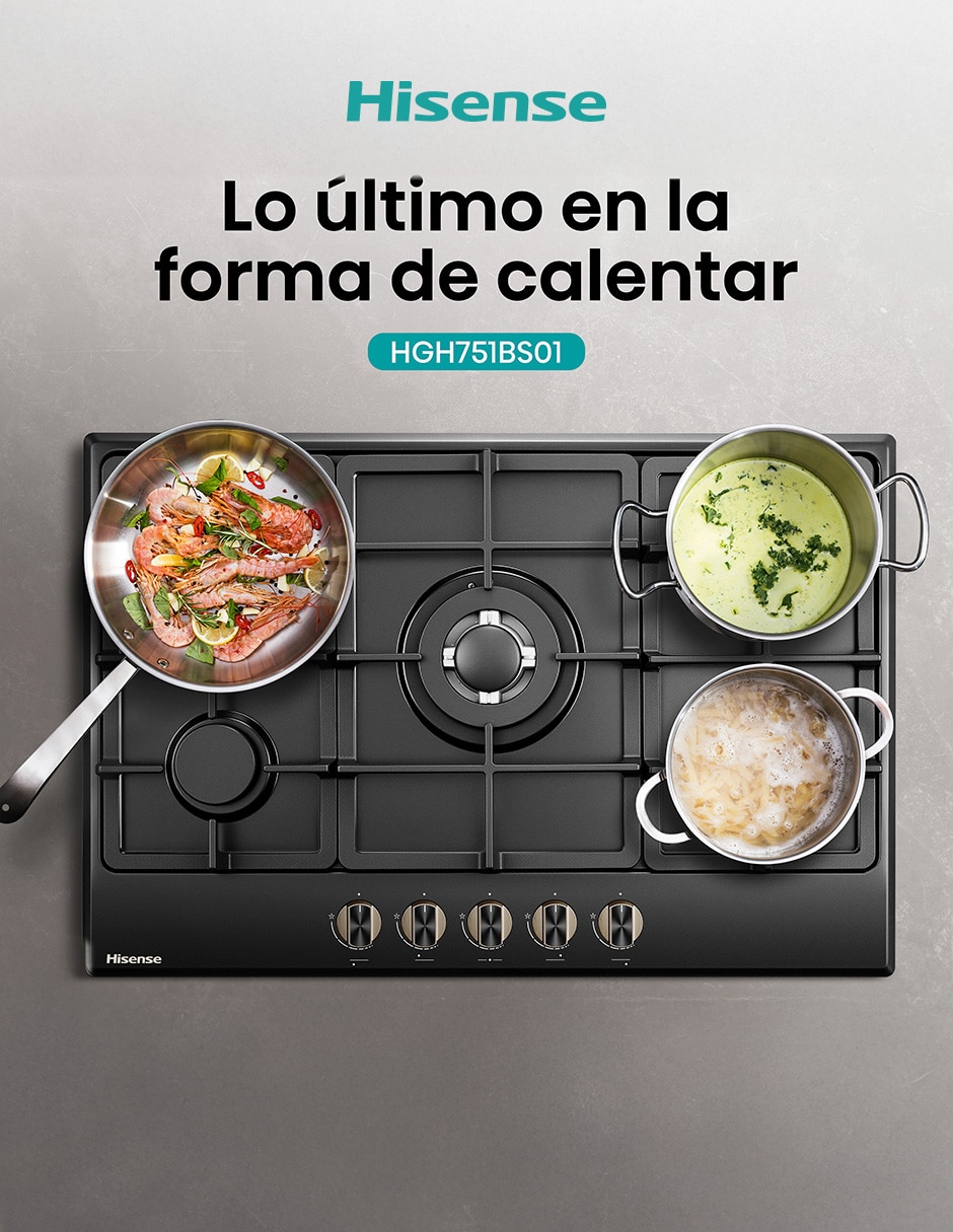 Parrilla a gas lp empotrable 4