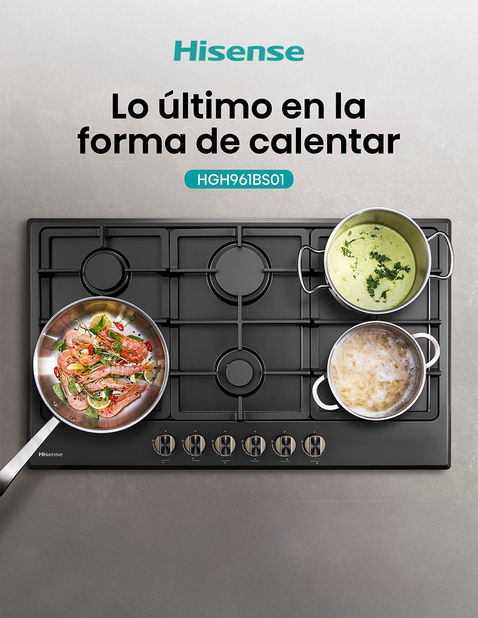 Parrilla a gas lp empotrable 5