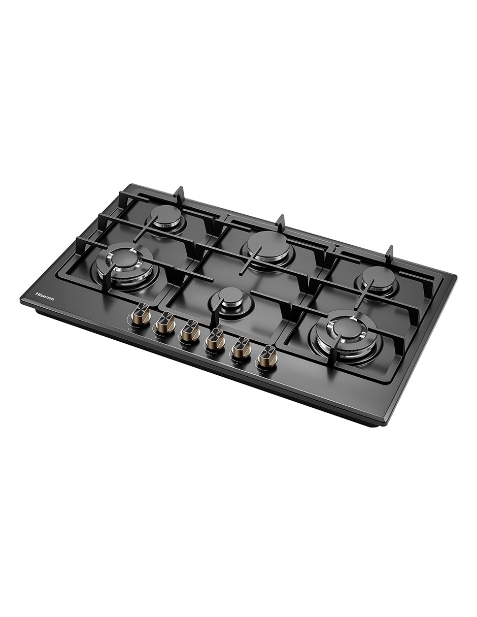 Parrilla a gas lp empotrable 6