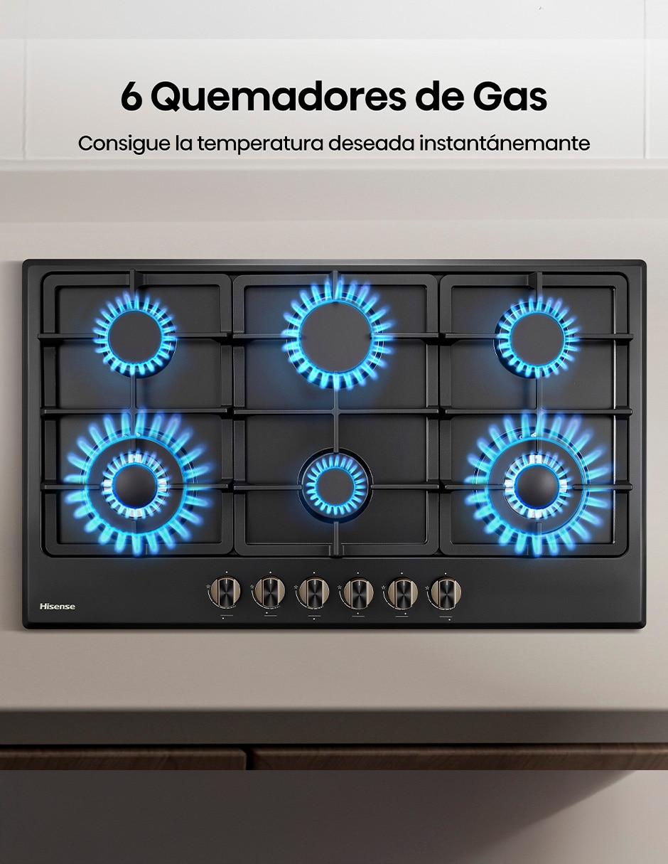 Parrilla a gas lp empotrable 9