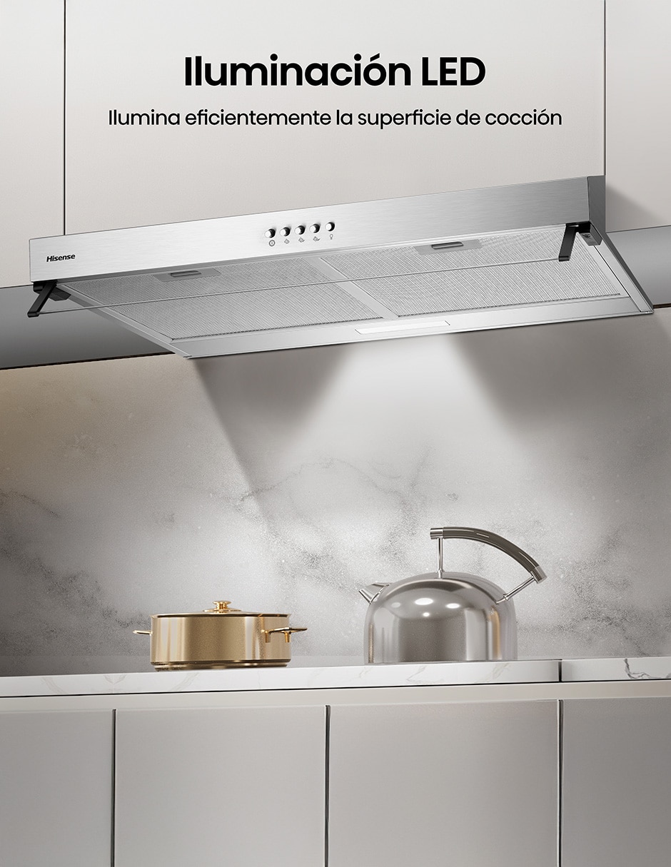 Campana de pared HUH701SS de acero 11