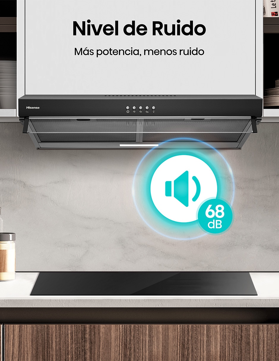Campana de pared HUH701BS de aluminio 5