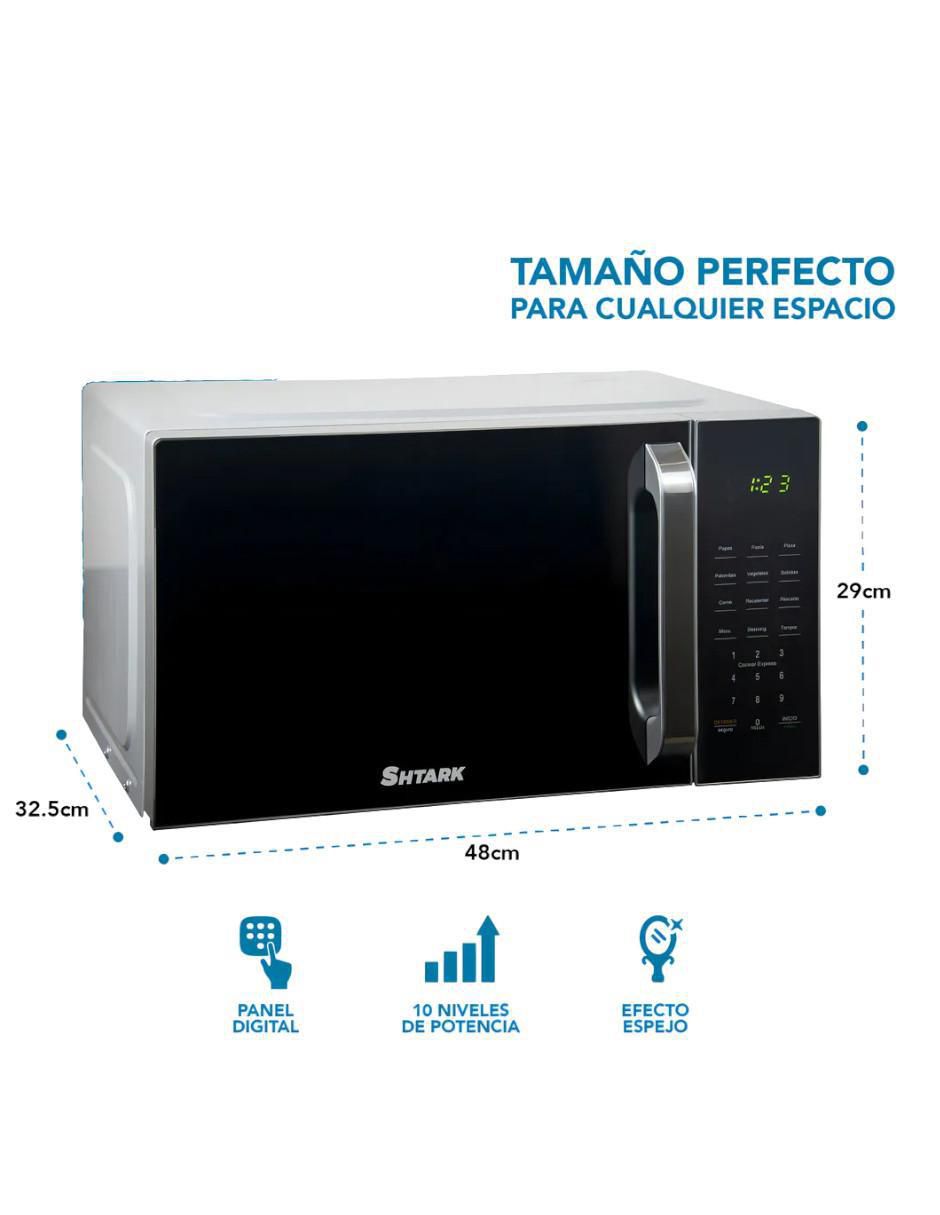 Horno de microondas convencional modelo SHT25L de 0.7 pies 4