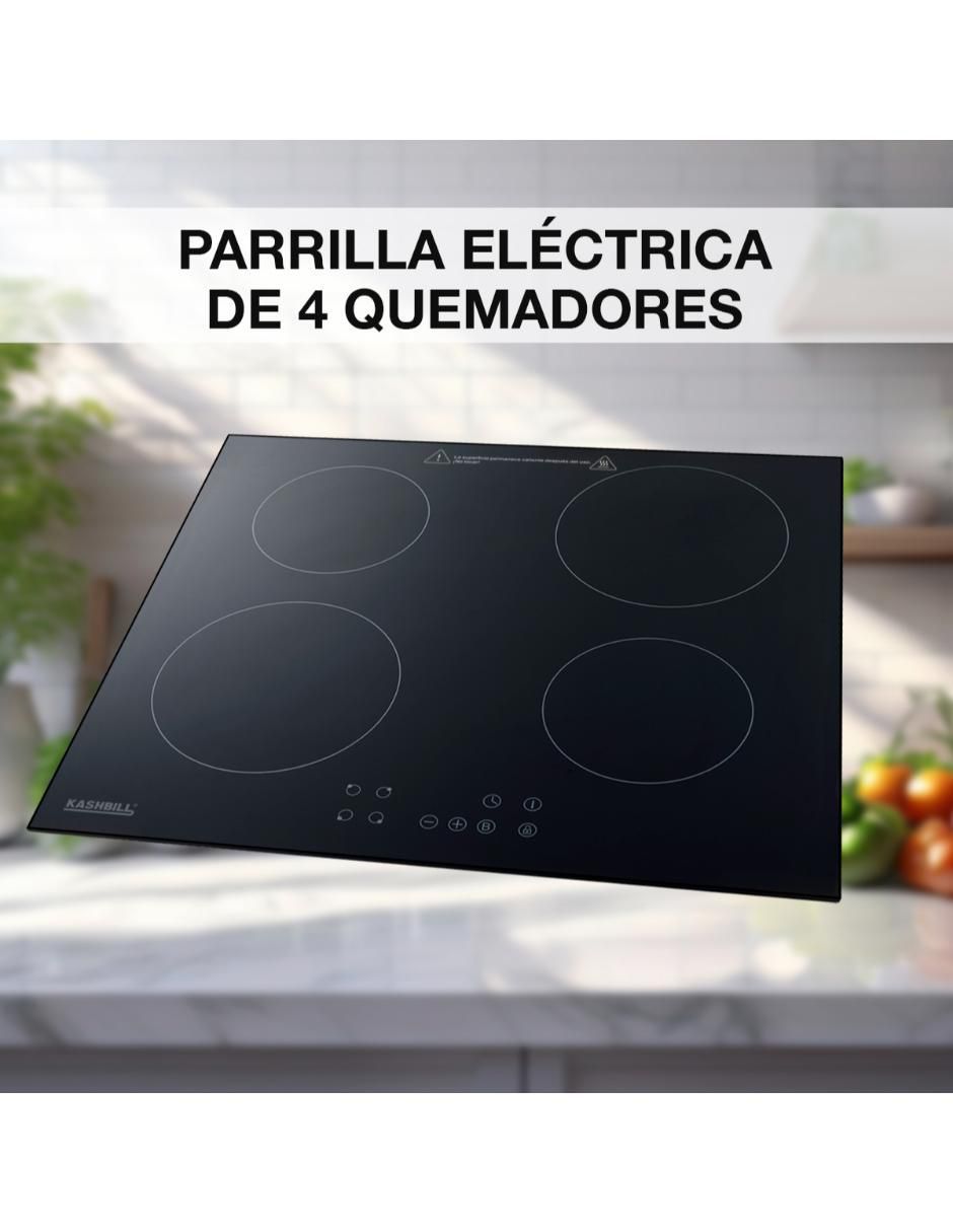 Parrilla a inducción empotrable 5