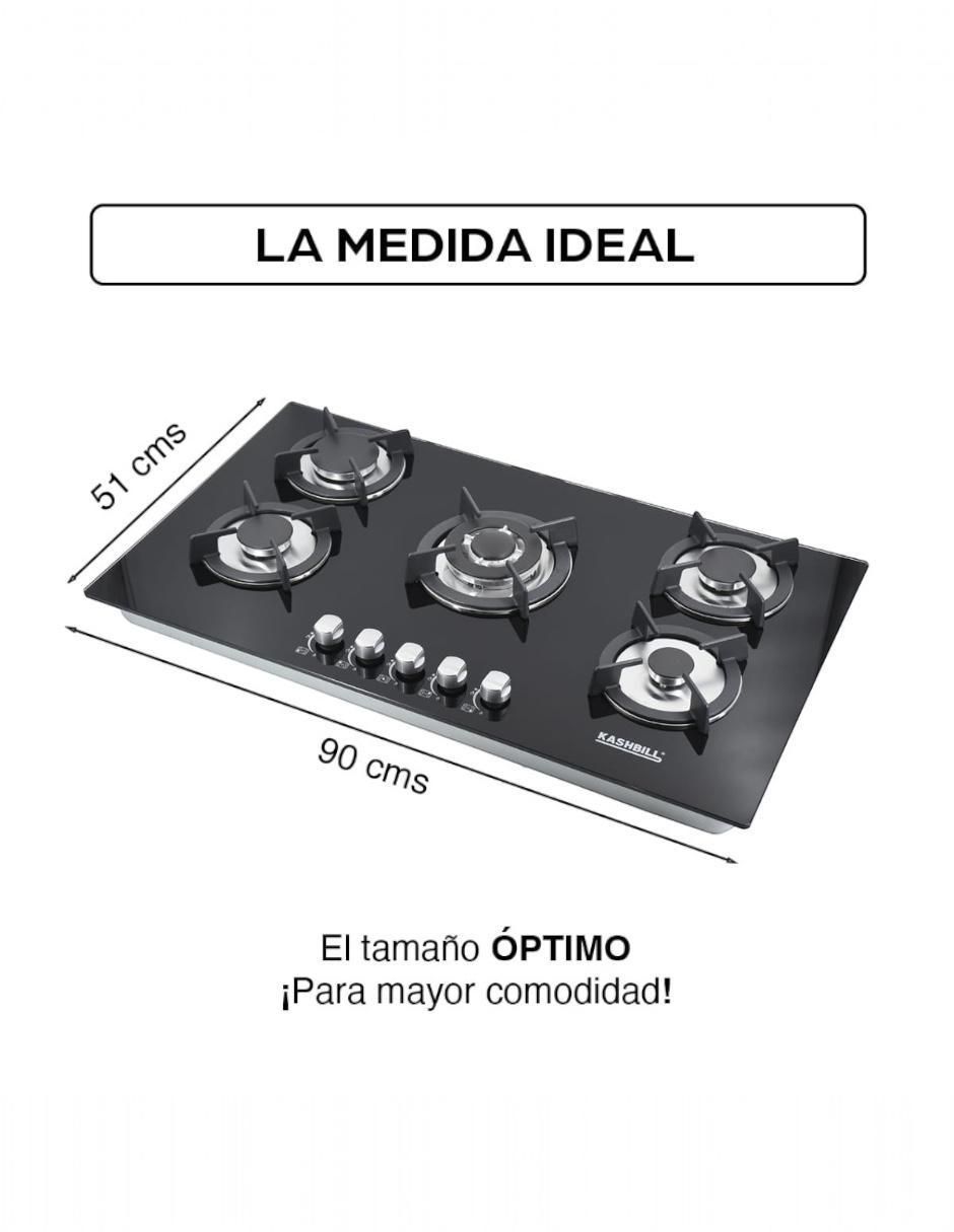 Parrilla a gas lp empotrable 13