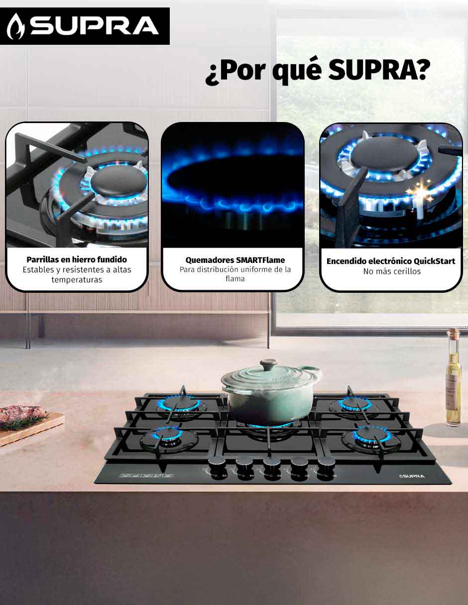 Parrilla a gas lp empotrable 11