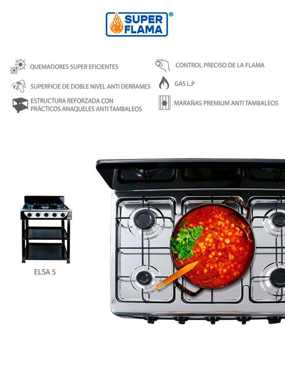 Parrilla a gas lp empotrable 2