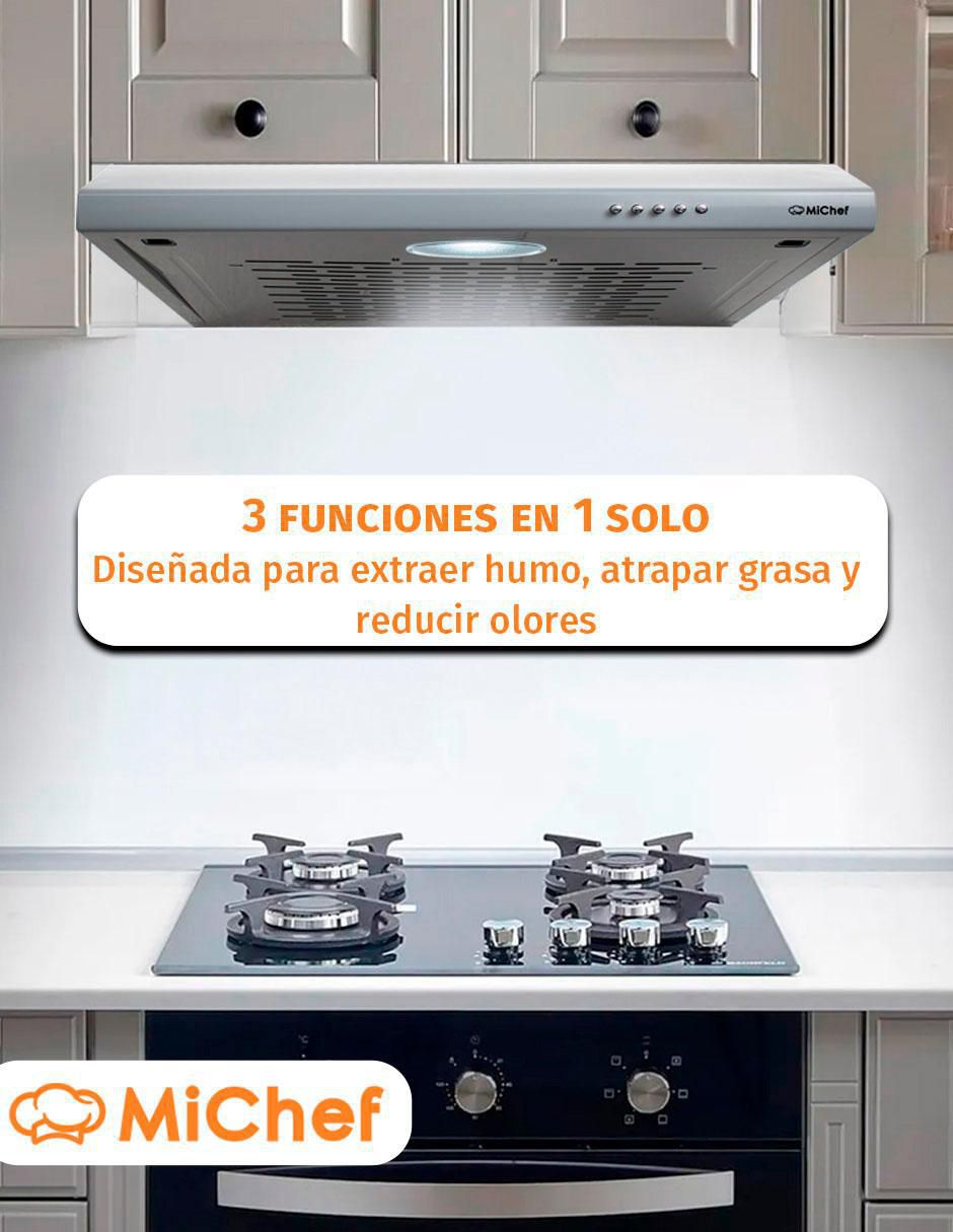Campana plana ARIA G-60 de acero inoxidable 6