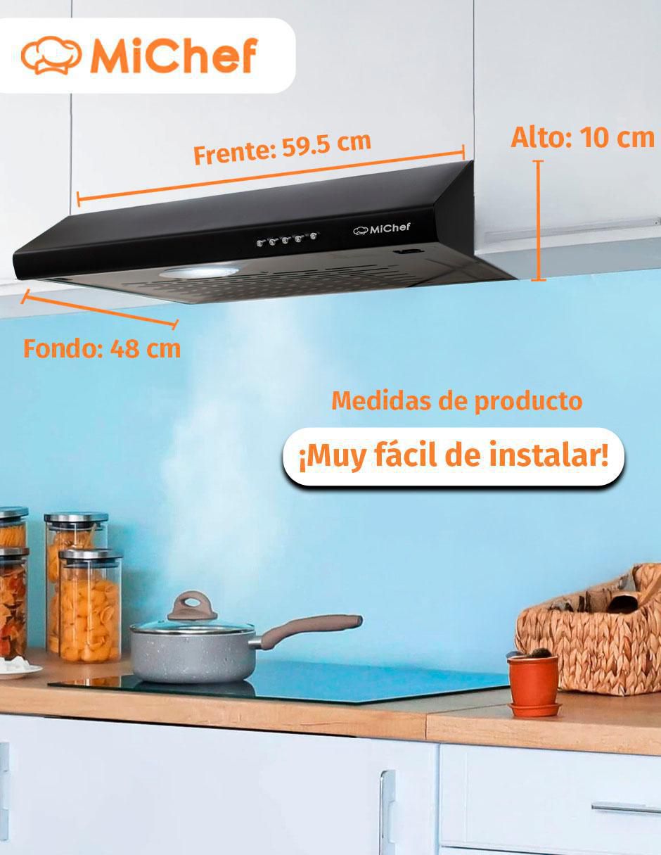 Campana plana Aria N-60 de acero inoxidable 11