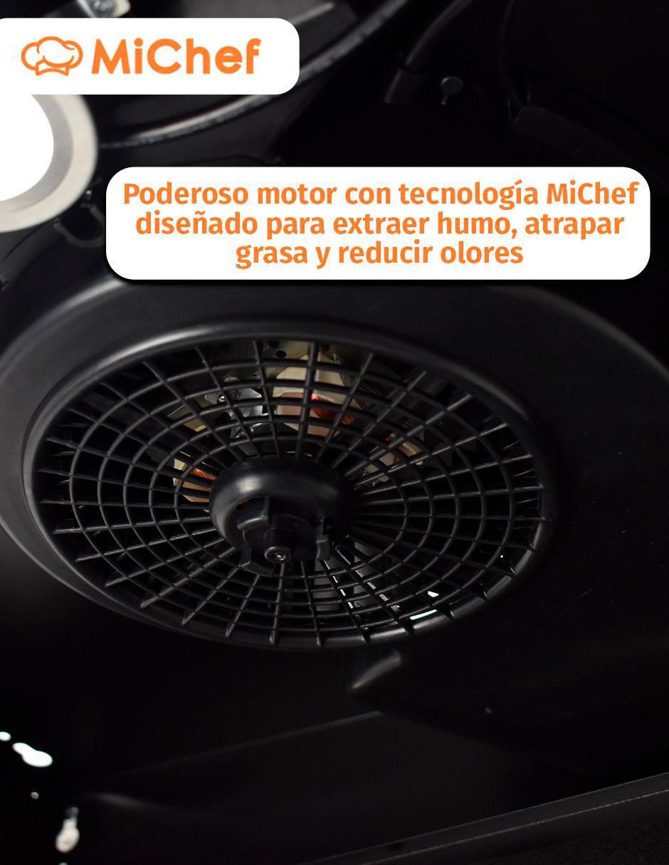 Campana plana Aria N-60 de acero inoxidable 4