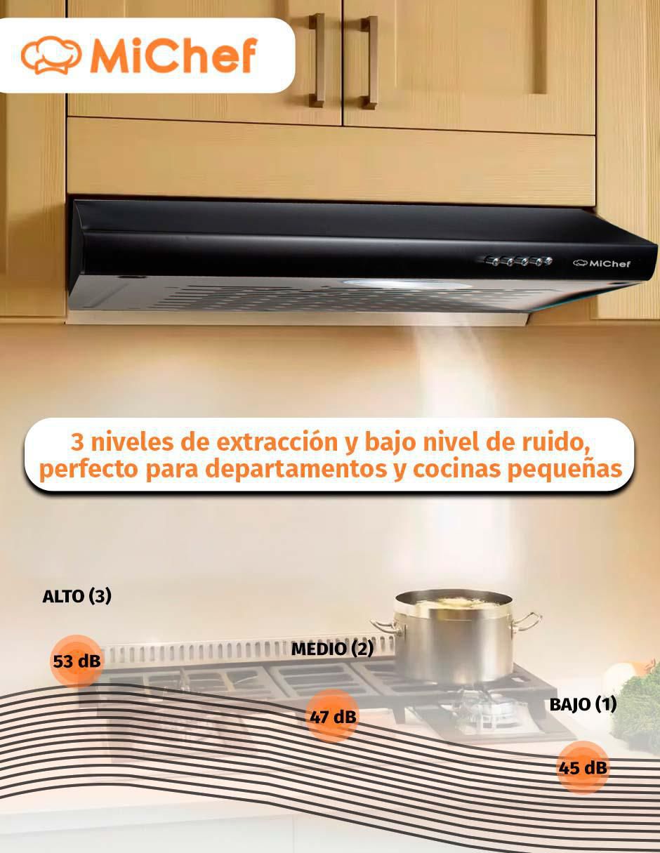 Campana plana Aria N-60 de acero inoxidable 5