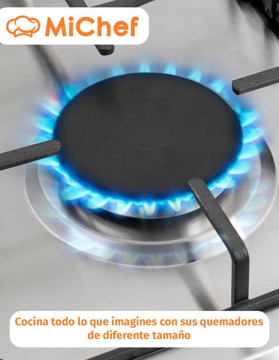 Parrilla a gas lp empotrable 2