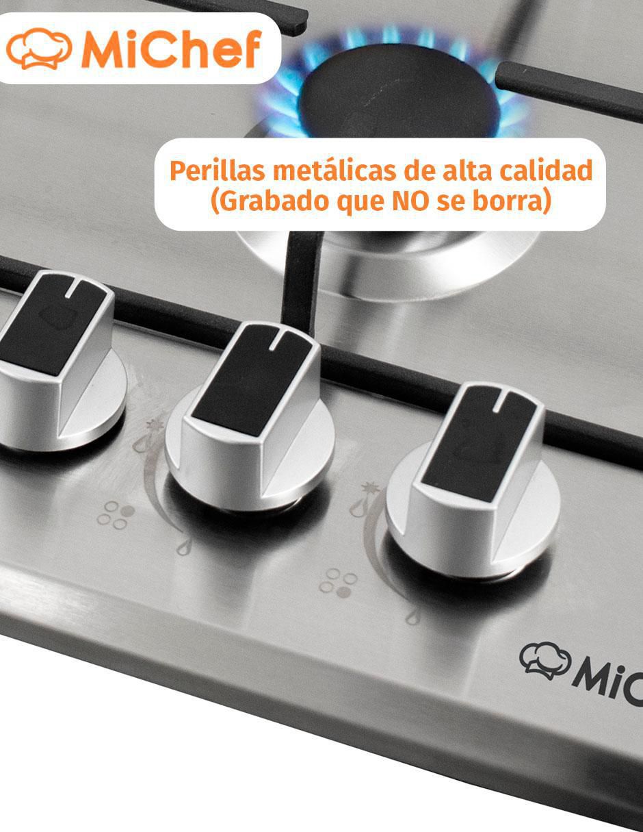Parrilla a gas lp empotrable 3