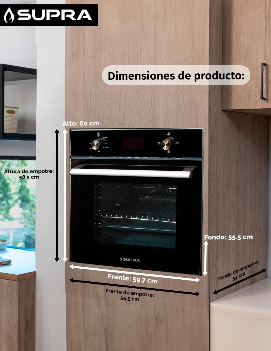 Horno eléctrico ZAFIRO 220V capacidad 1.9 pies 14