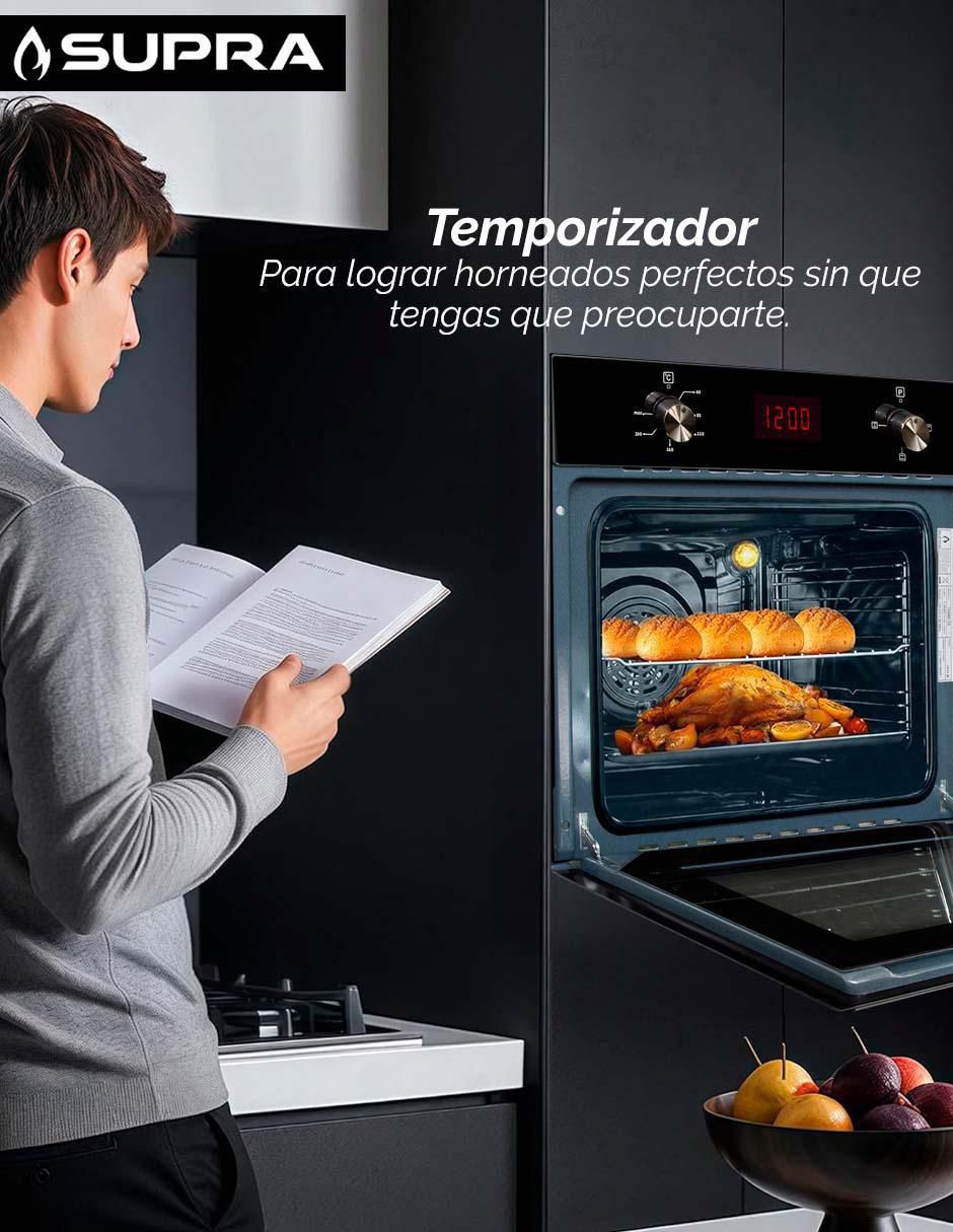 Horno eléctrico ZAFIRO 220V capacidad 1.9 pies 10