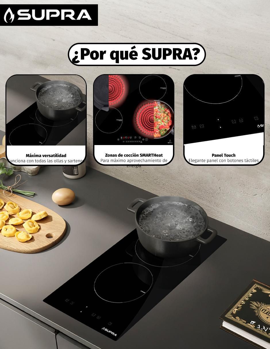 Parrilla eléctrica empotrable 3
