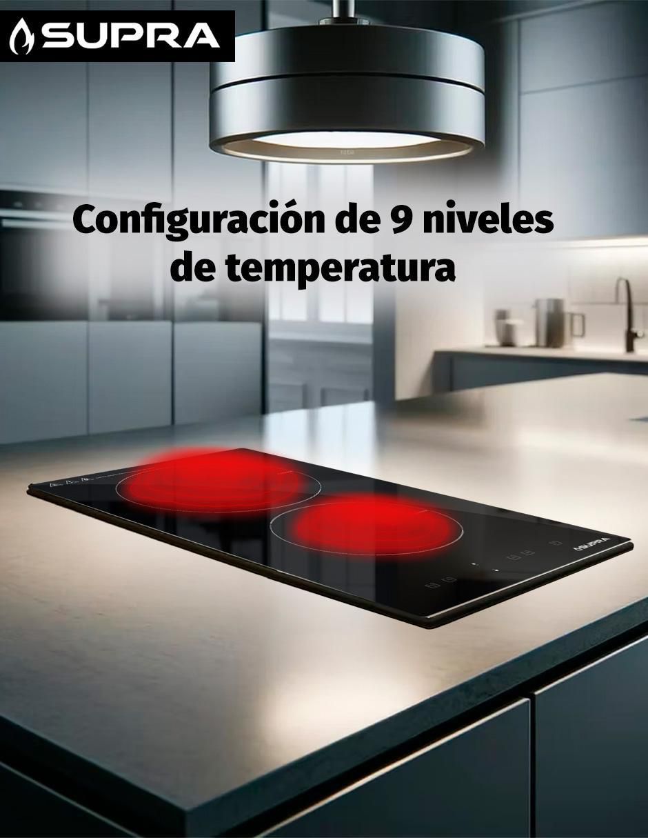 Parrilla eléctrica empotrable 6