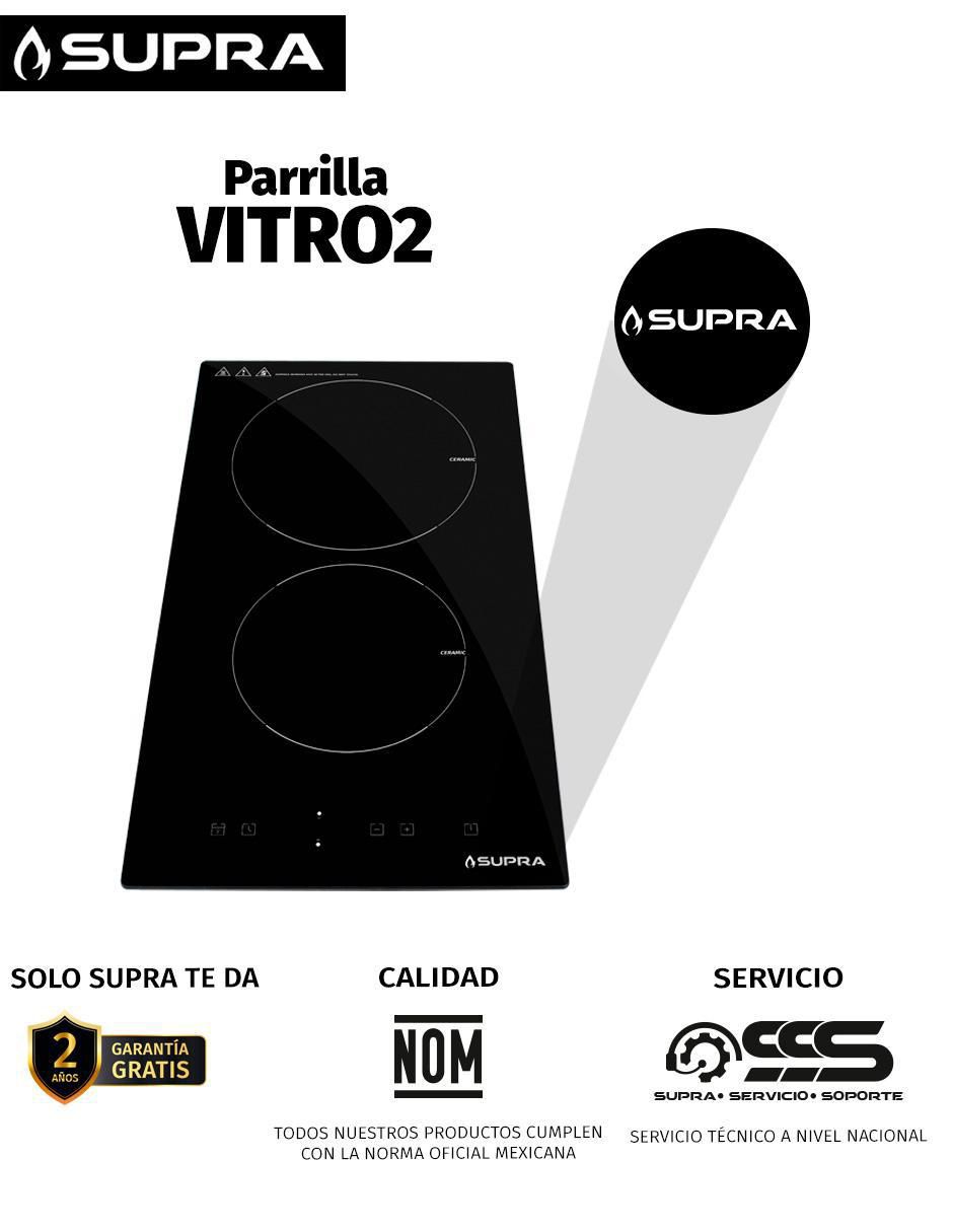 Parrilla eléctrica empotrable 8