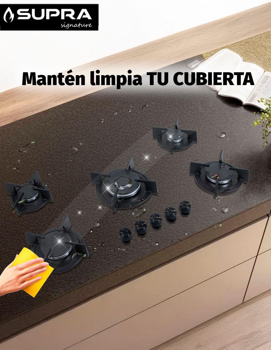 Parrilla a gas lp empotrable 5